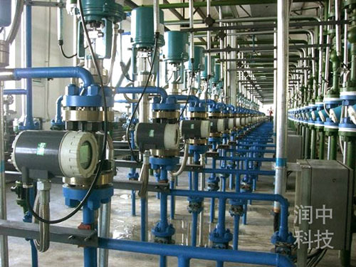 智能電磁流量計實際應用
