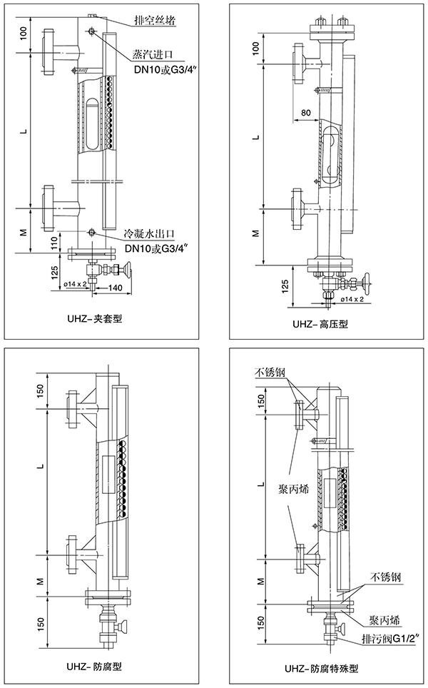 磁性翻板液位計